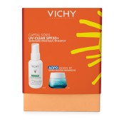 Vichy Capital Soleil Promo UV-CLEAR SPF50+ Αντηλιακό Προσώπου Καθημερι …